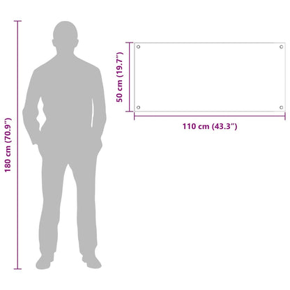 Küchenrückwand 2 pcs Hellgrau 110 x 50 cm Gehärtetes Glas