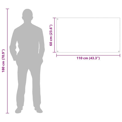Küchenrückwand 2 pcs Hellgrau 110 x 60 cm Gehärtetes Glas