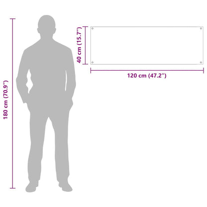 Küchenrückwand 2 pcs Hellgrau 120 x 40 cm Gehärtetes Glas