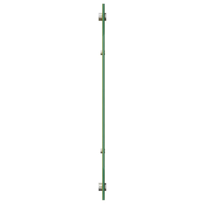 Küchenrückwand 2 pcs Gelb 110 x 50 cm Gehärtetes Glas