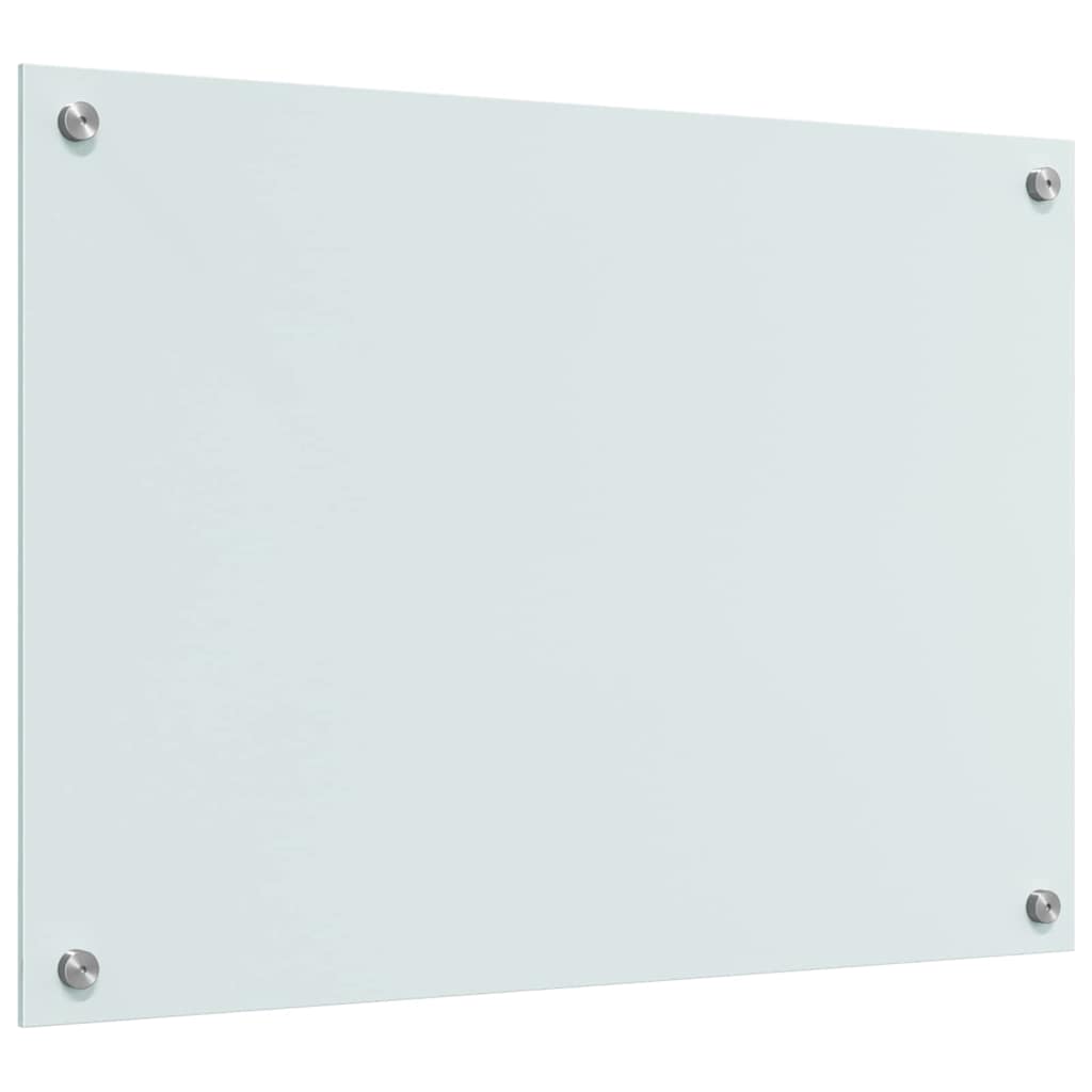 Küchenrückwand 2 pcs Weiß 70 x 50 cm Gehärtetes Glas