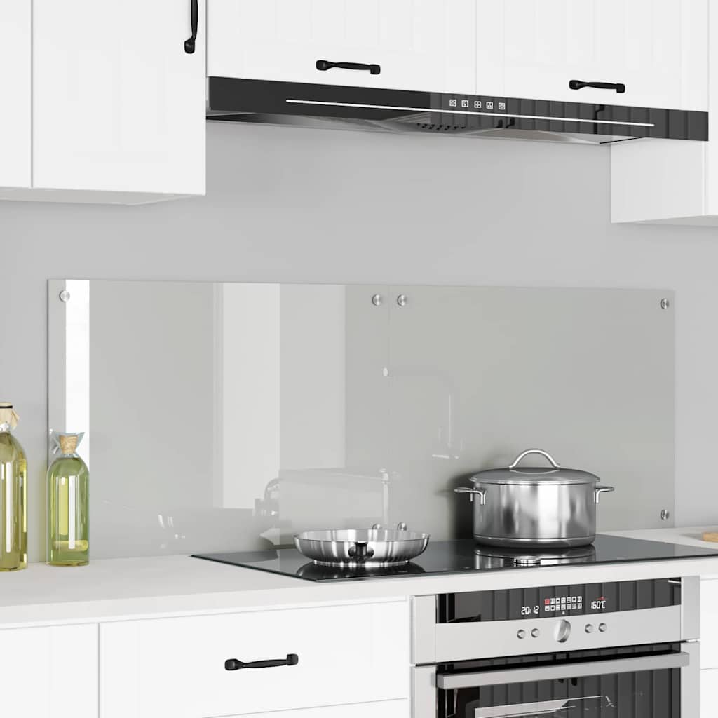 Küchenrückwand 2 pcs Transparent 70 x 50 cm Gehärtetes Glas