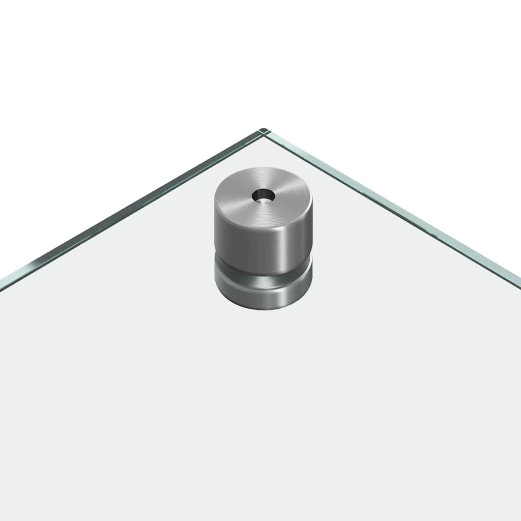 Küchenrückwand 2 pcs Transparent 80 x 40 cm Gehärtetes Glas