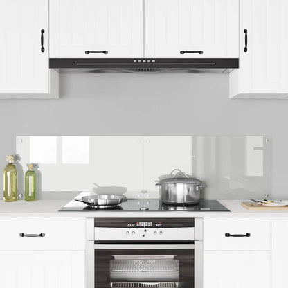 Küchenrückwand 2 pcs Transparent 80 x 40 cm Gehärtetes Glas