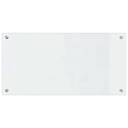 Küchenrückwand 2 pcs Transparent 80 x 40 cm Gehärtetes Glas
