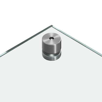 Küchenrückwand 2 pcs Transparent 80 x 50 cm Gehärtetes Glas