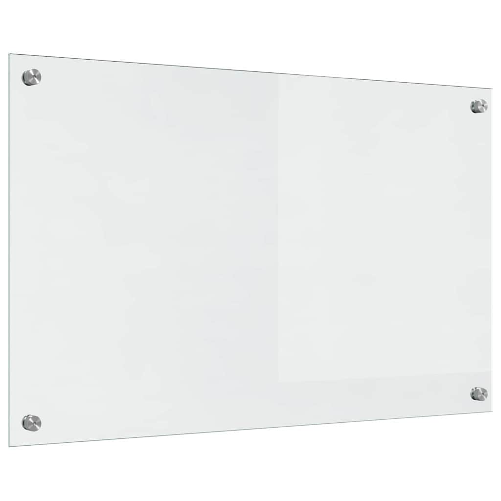 Küchenrückwand 2 pcs Transparent 80 x 50 cm Gehärtetes Glas