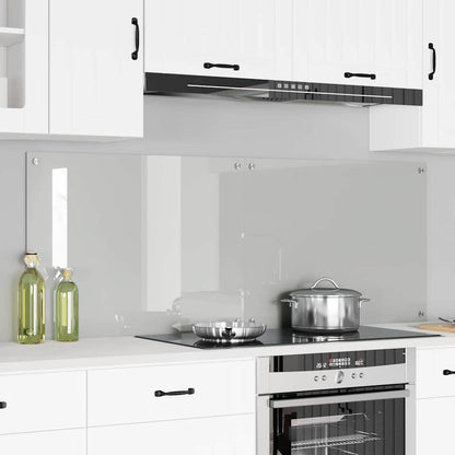 Küchenrückwand 2 pcs Transparent 80 x 60 cm Gehärtetes Glas