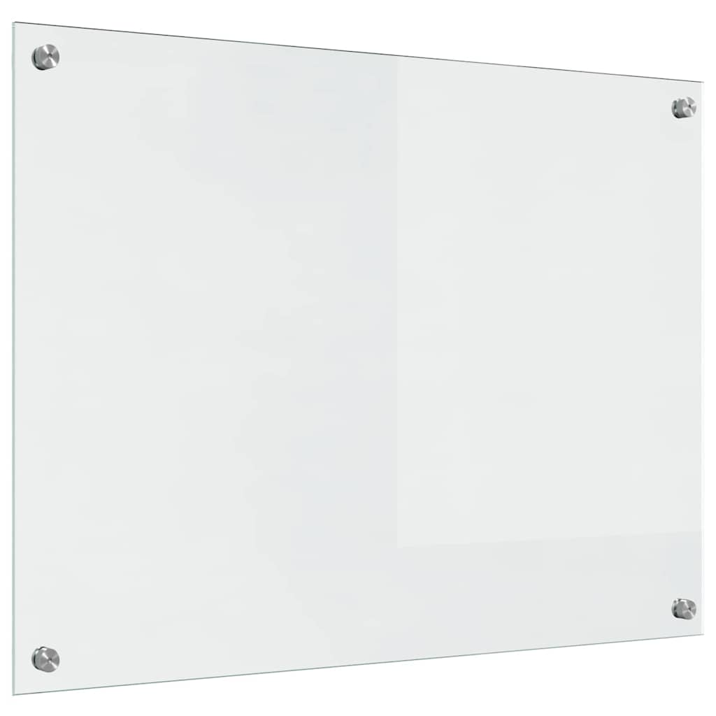 Küchenrückwand 2 pcs Transparent 80 x 60 cm Gehärtetes Glas