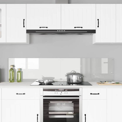 Küchenrückwand 2 pcs Transparent 90 x 40 cm Gehärtetes Glas