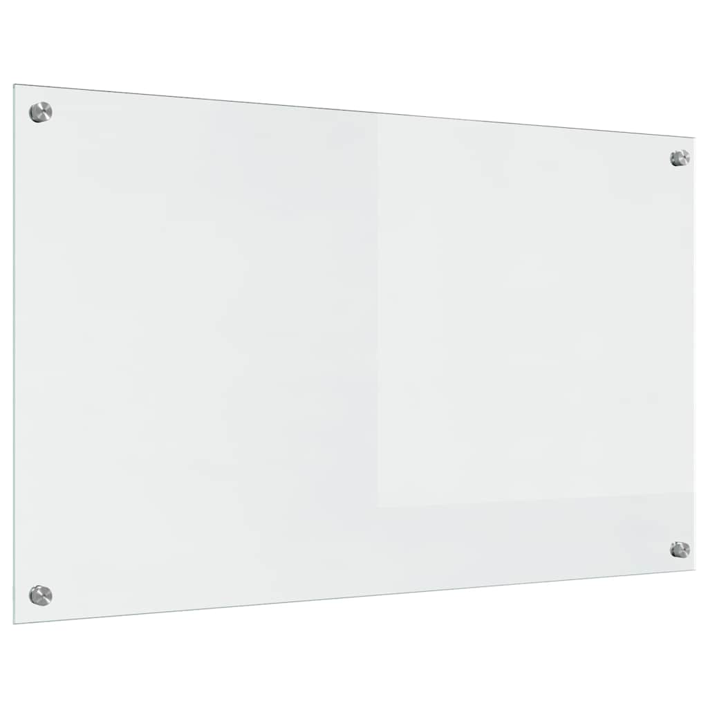 Küchenrückwand 2 pcs Transparent 100 x 60 cm Gehärtetes Glas