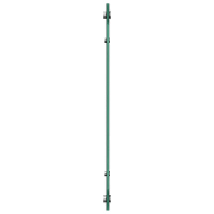 Küchenrückwand 2 pcs Schwarz 70 x 60 cm Gehärtetes Glas