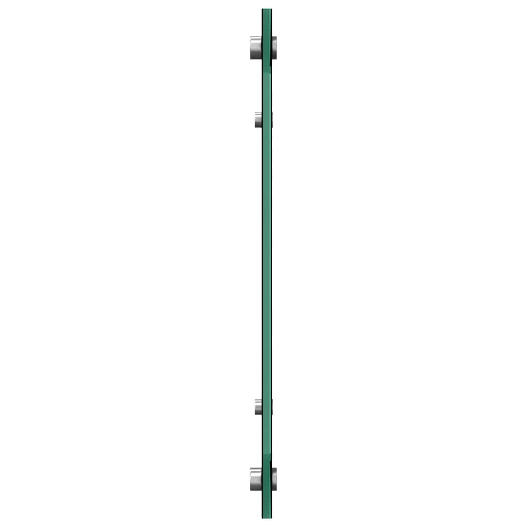 Küchenrückwand 2 pcs Schwarz 90 x 40 cm Gehärtetes Glas