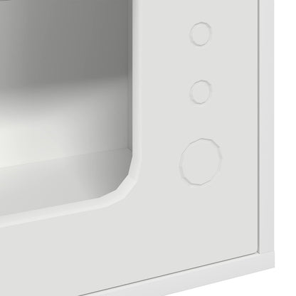 Katzenhaus Weiß 51 x 30 x 42 cm Holzwerkstoff