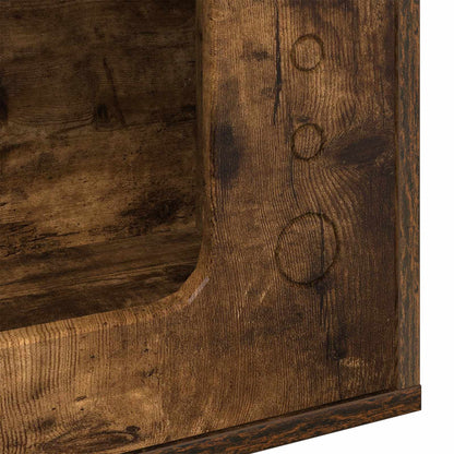 Katzenhaus Geräucherte Eiche 51 x 30 x 42 cm Holzwerkstoff