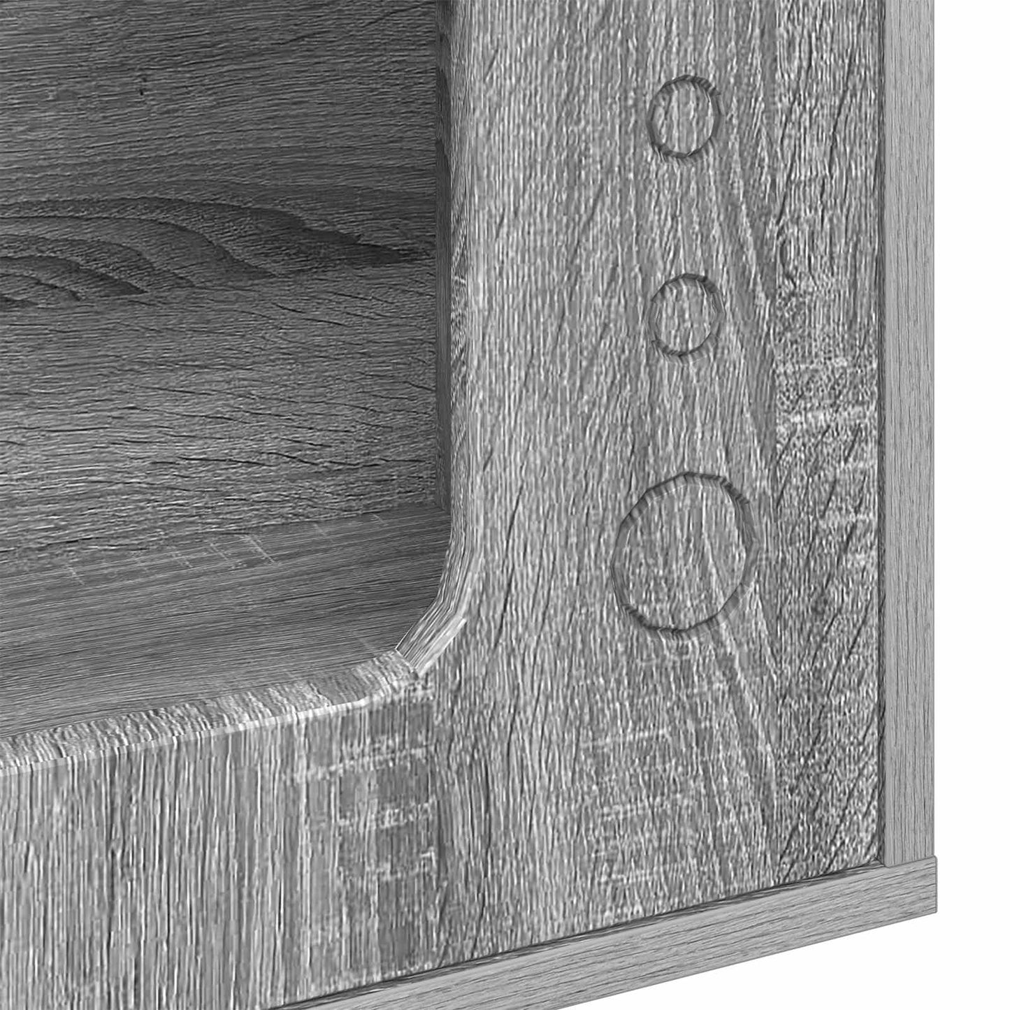 Katzenhaus Graues Sonoma 51 x 30 x 42 cm Holzwerkstoff