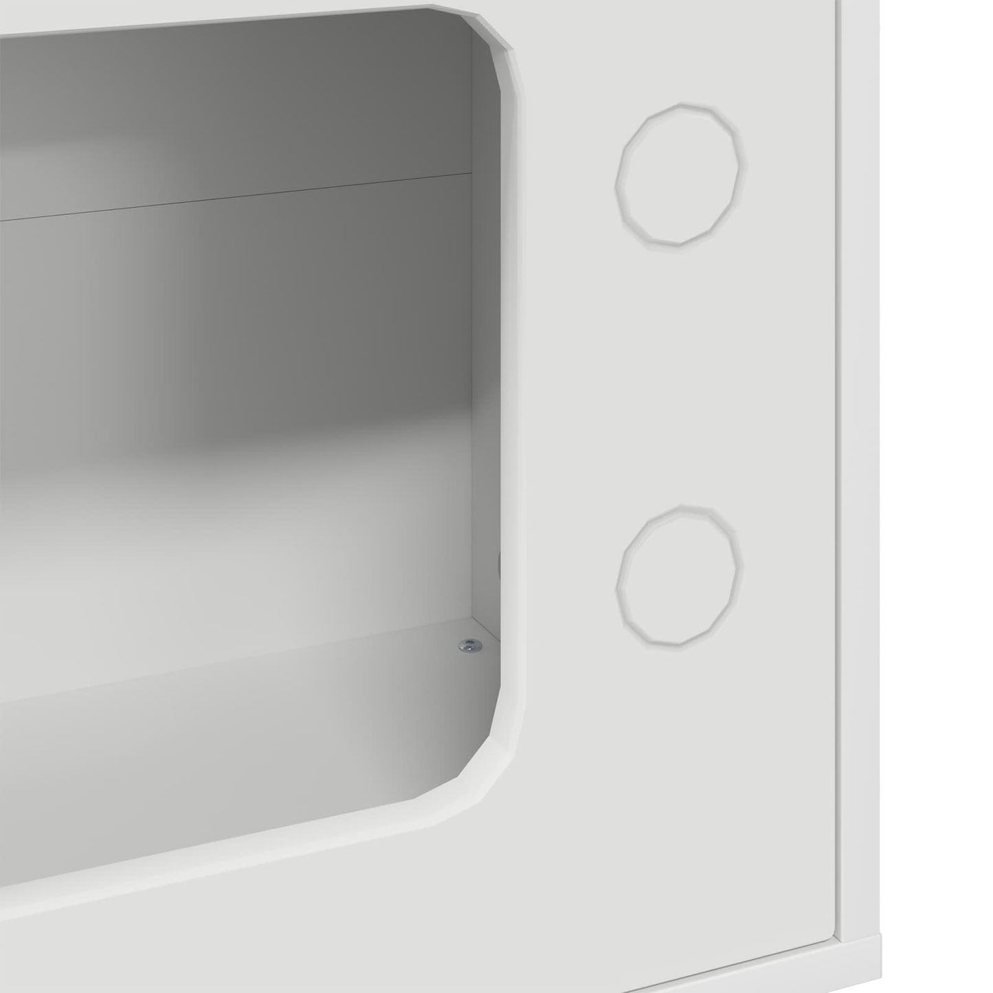 Katzenhaus Weiß 51 x 30 x 52 cm Holzwerkstoff