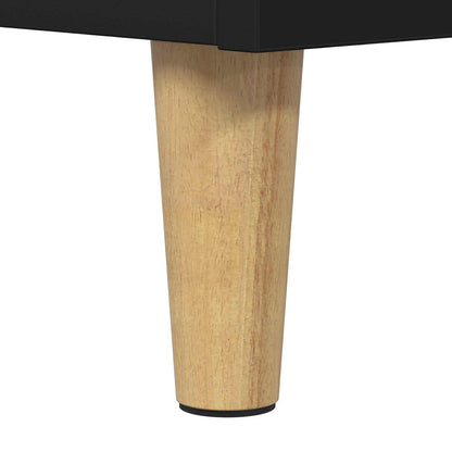 Katzenhaus Schwarz 51 x 30 x 52 cm Holzwerkstoff