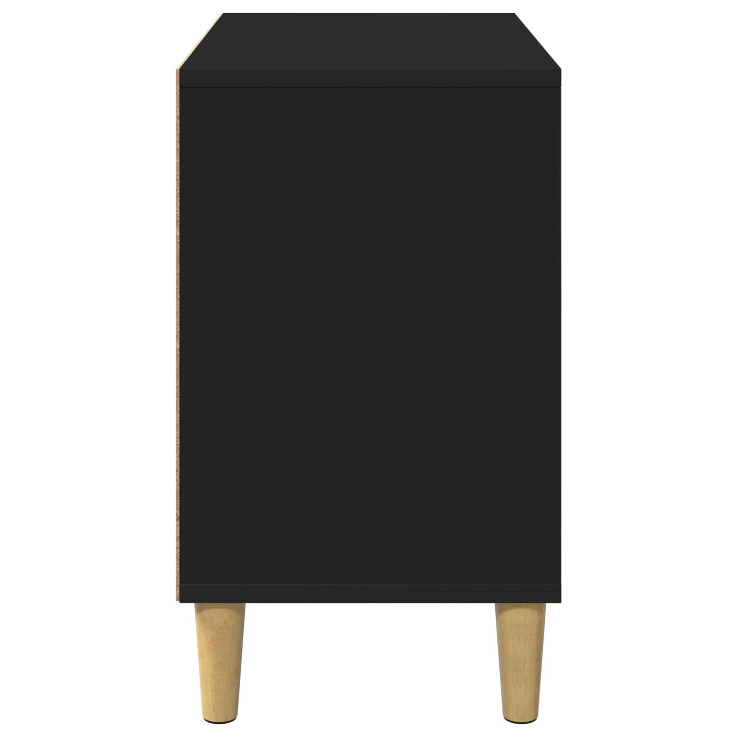 Katzenhaus Schwarz 51 x 30 x 52 cm Holzwerkstoff