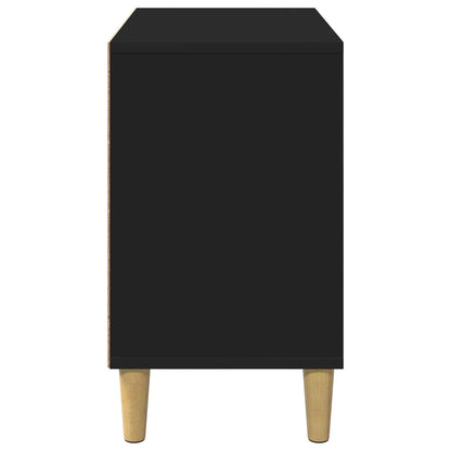 Katzenhaus Schwarz 51 x 30 x 52 cm Holzwerkstoff