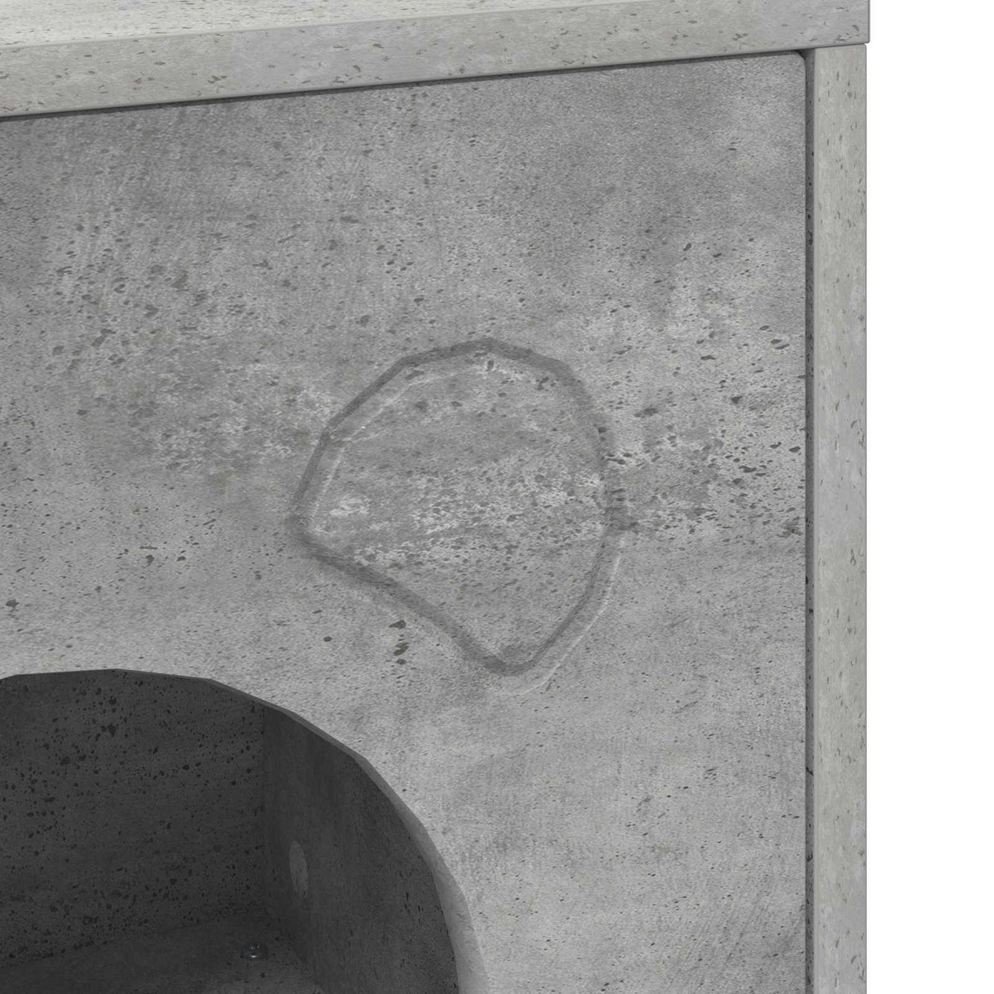 Katzenhaus Beton 42,5 x 40 x 53 cm Holzwerkstoff