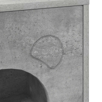 Katzenhaus Beton 42,5 x 40 x 53 cm Holzwerkstoff