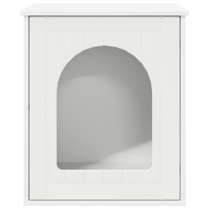 Katzenhaus Weiß 53 x 52 x 62 cm Holzwerkstoff