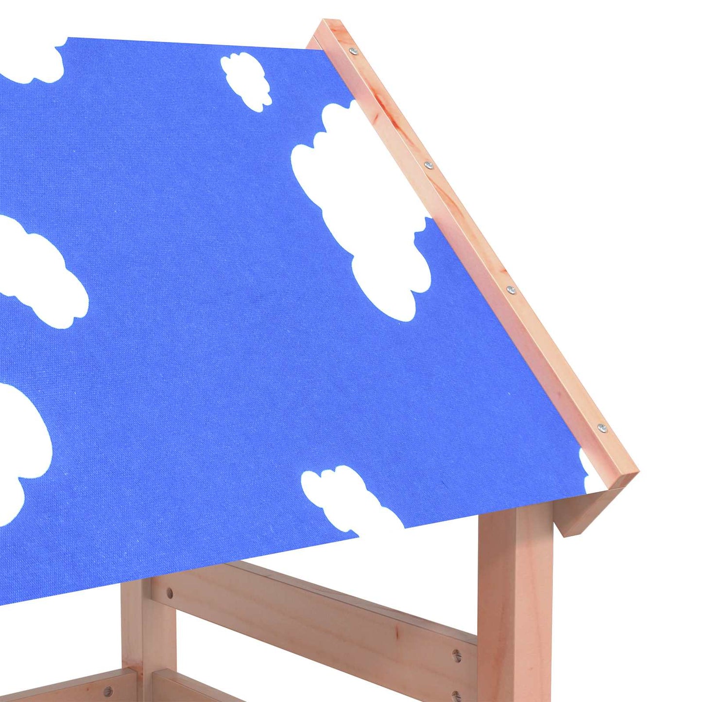 Spielturm Braun 110,5 x 52,5 x 215 cm Massives Douglasienholz