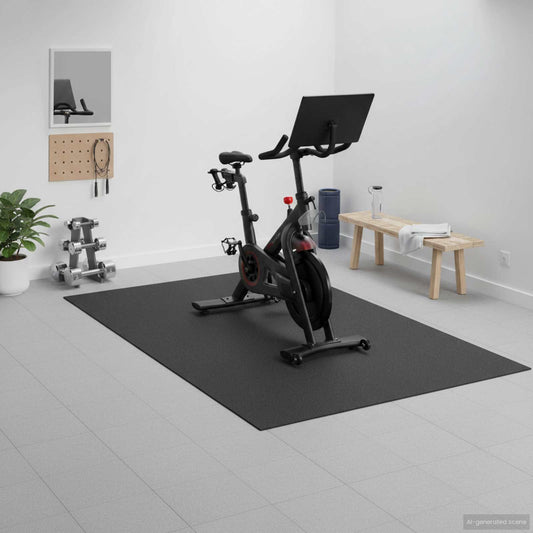 Sport Schutzmatte Schwarz 243 x 152 x 0,6 cm High-density PVC