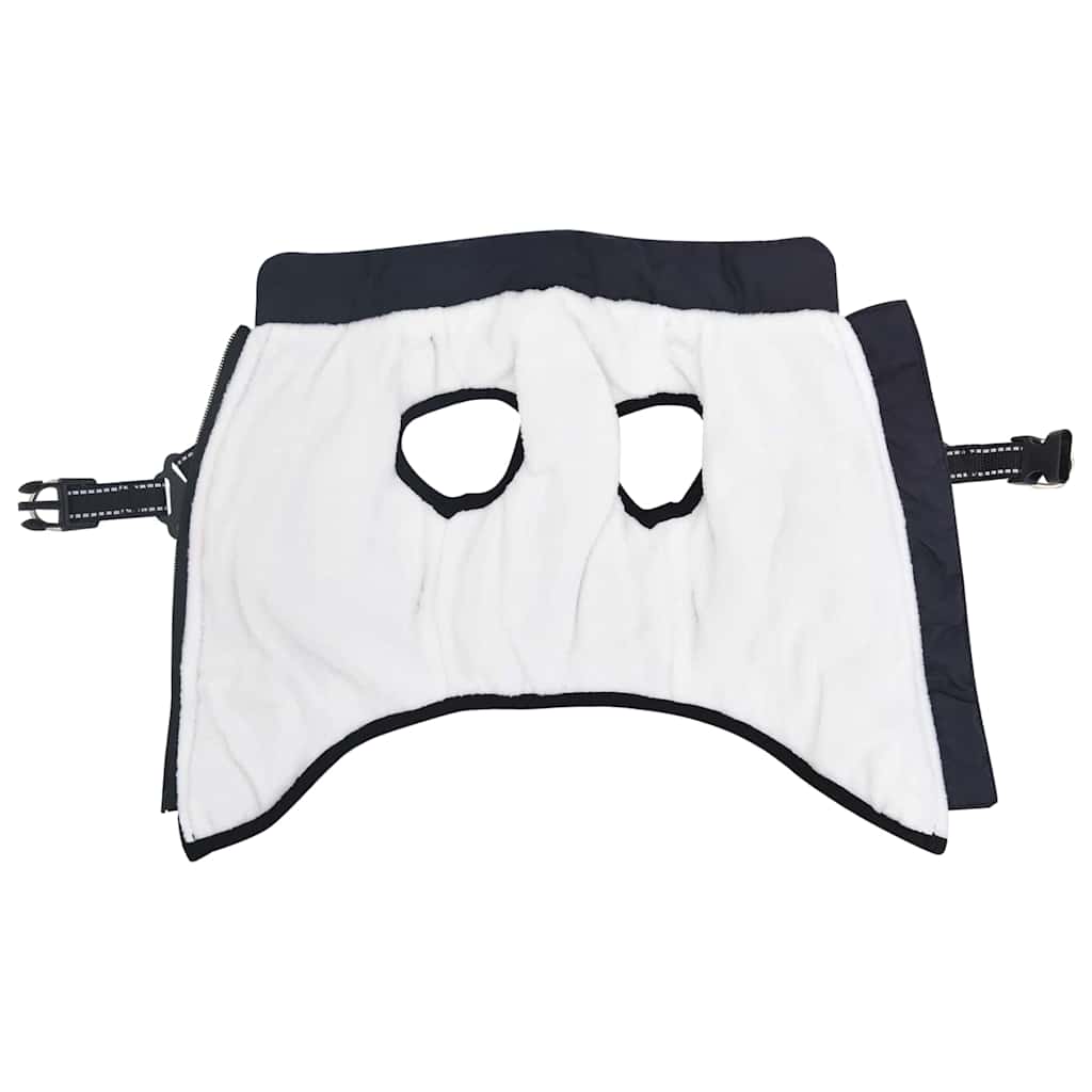 Hundemantel mit Geschirr Marineblau 2XL Fleece und Polyester