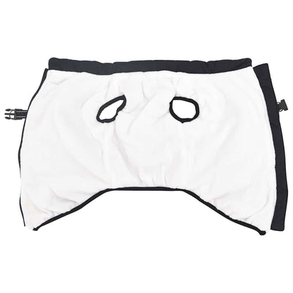 Hundemantel mit Geschirr Marineblau 4XL Fleece und Polyester