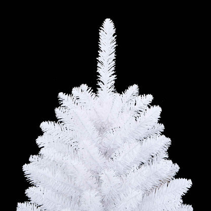Künstlicher klappbarer Weihnachtsbaum Weiß 120 cm PVC und Stahl