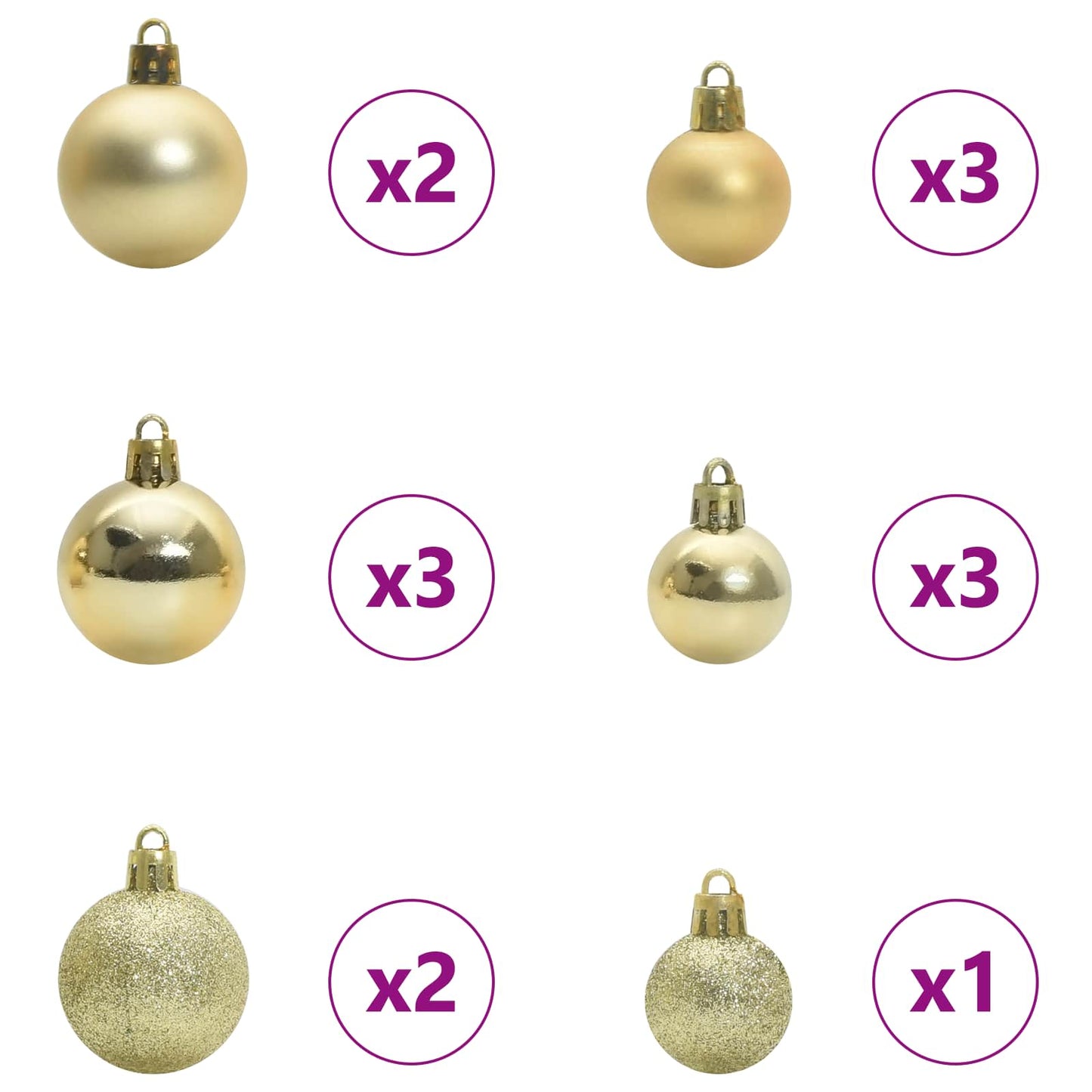 Künstlicher klappbarer Weihnachtsbaum Weiß 120 cm PVC und Stahl