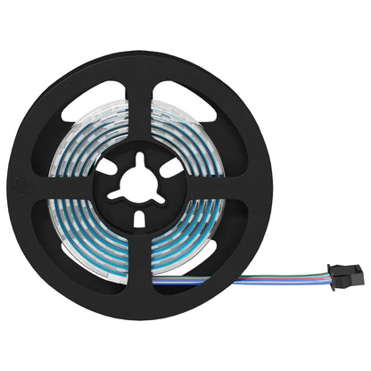 LED Streifen 4 pcs Schwarz und Transparent 120 x 0,8 x 0,3 cm