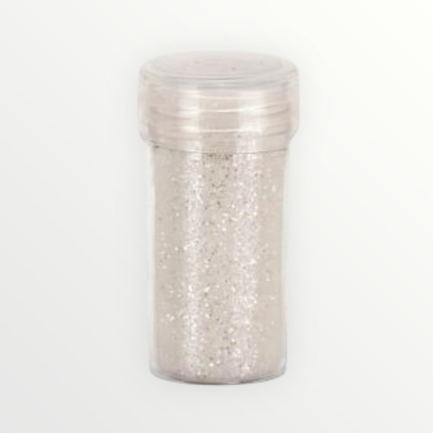 Glorex Deko-Effekt-Flitter weiss 14ml