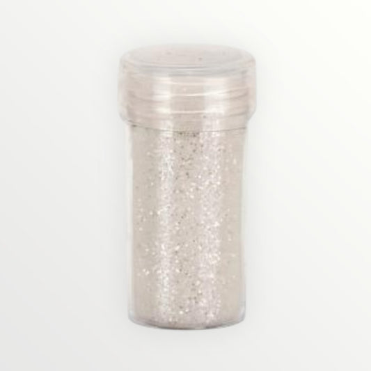 Glorex Deko-Effekt-Flitter weiss 14ml