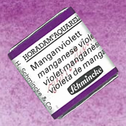 Schmincke HORADAM Aquarellfarbe  1/2 Näpfchen № 474 Manganviolett
