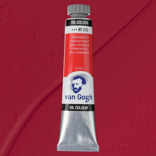 Van Gogh Ölfarbe –  Permanentrot 372 – 20 ml
