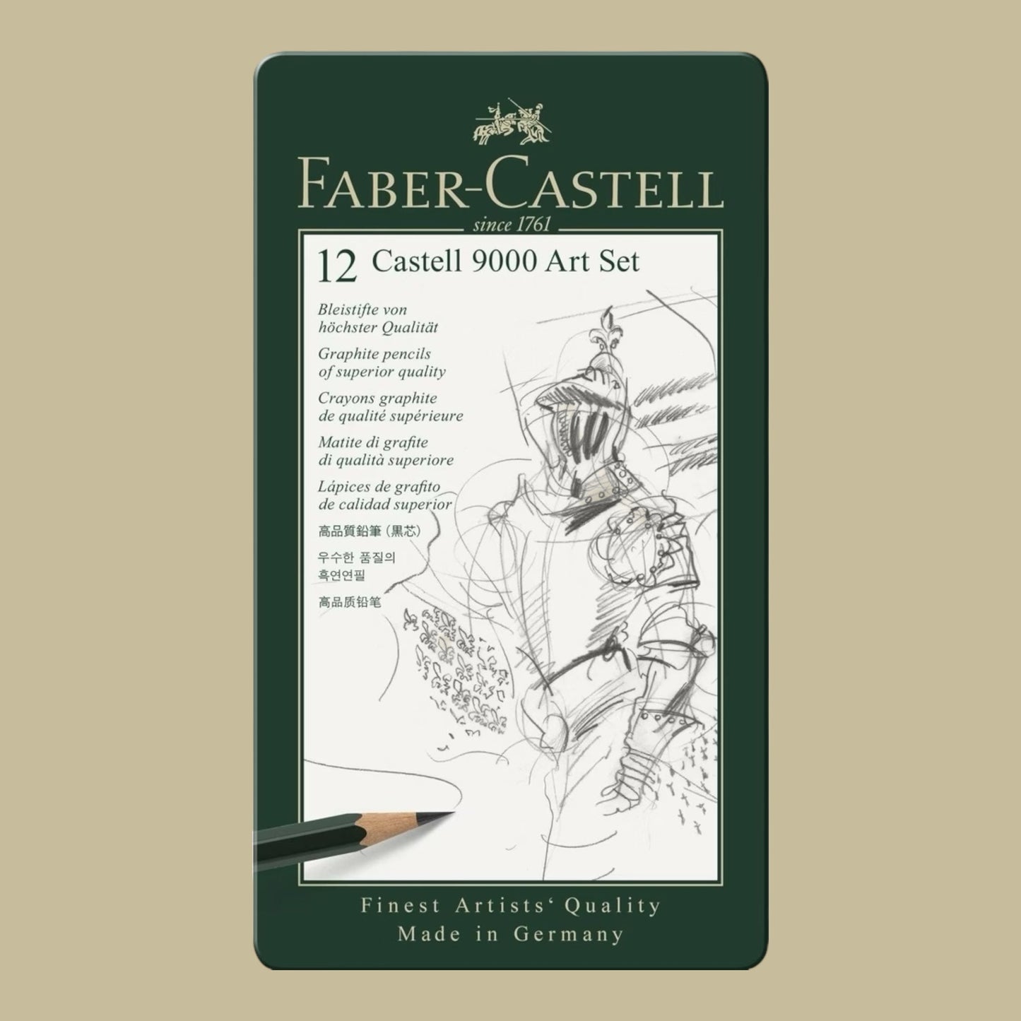Faber-Castell Castell 9000 Art Set – 12 Bleistifte