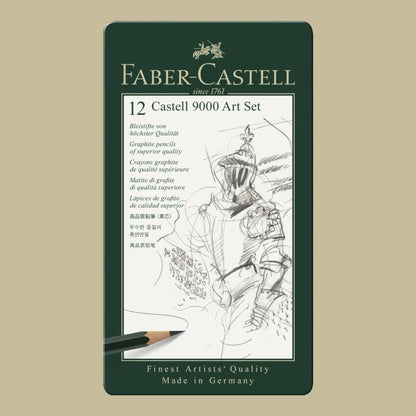 Faber-Castell Castell 9000 Art Set – 12 Bleistifte