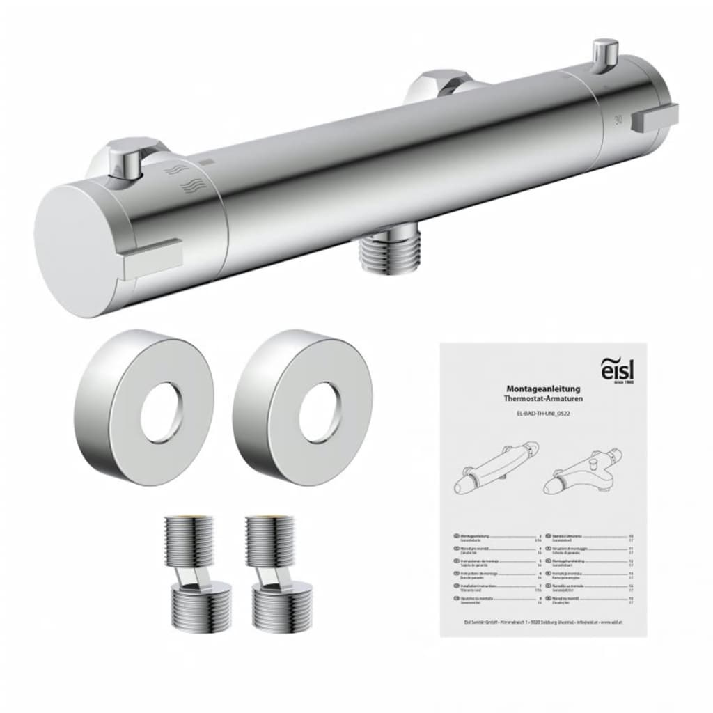 EISL Thermostat-Brausebatterie CLAUDIO Chrom