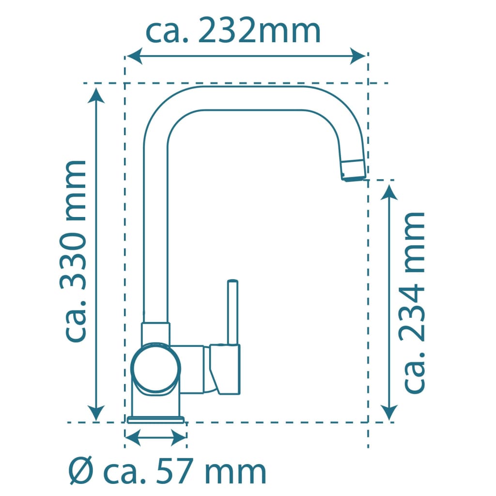 EISL Küchenarmatur FUTURA Niederdruck Chrom