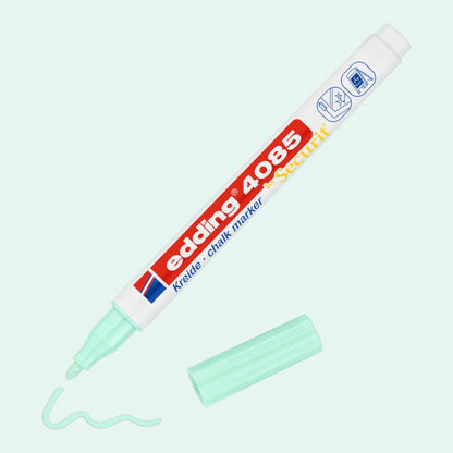 Edding 4085 Kreidemarker Pastellgrün, Rundspitze 1–2 mm