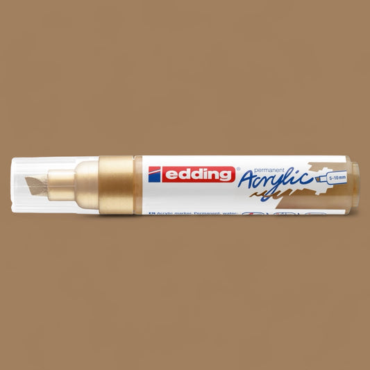 Edding 5000 Acrylmarker   reichgold 924 , Keilspitze 5-10 mm