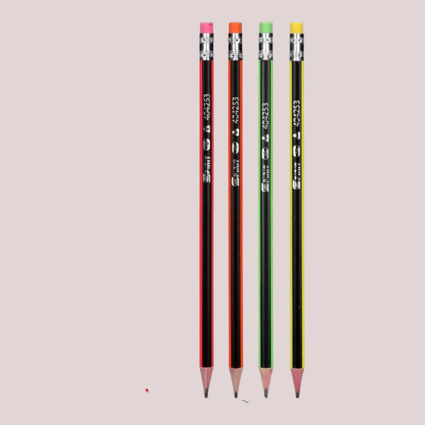 Bleistift mit Radiergummi ''Neon Triangle''