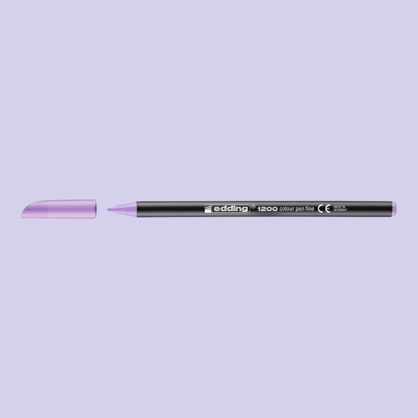 Edding Faserschreiber 1200 Pastell, Beerig Lavendel 0,5-1mm