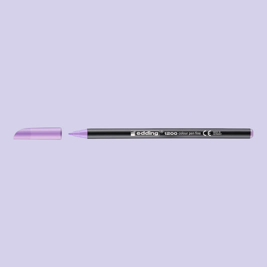 Edding Faserschreiber 1200 Pastell, Beerig Lavendel 0,5-1mm