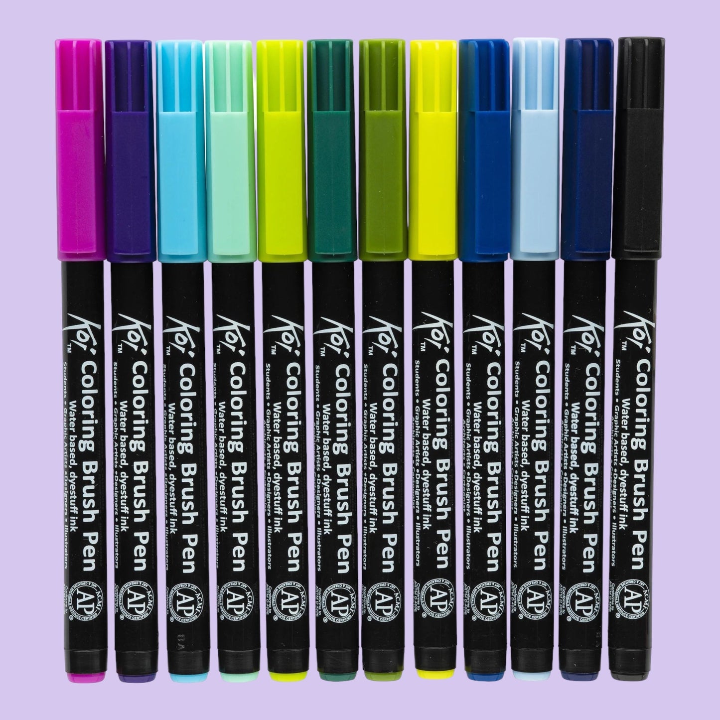 Sakura Koi Coloring Brush Pen Set, 24 Farben