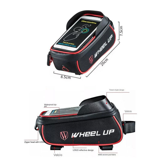 Wheel Up Lenkertasche – Touchscreen-Hülle & Wasserabweisend
