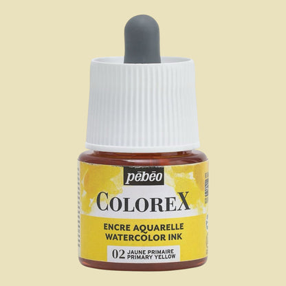 Pebeo Colorex Inks - Primary Yellow, 45 ml